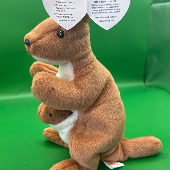 Ty Beanie Baby Bundle Snail Monkey Hippo Koala Beanbag Stuffed Animal Toys 1990s - Picture 4 of 8